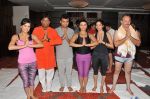 Shweta Khanduri, Raju Srivastav, Aneel Murarka, Rakhi  Sawant, Raj Zutshi  on the occassion of  International Yoga Day on 21st June 2015